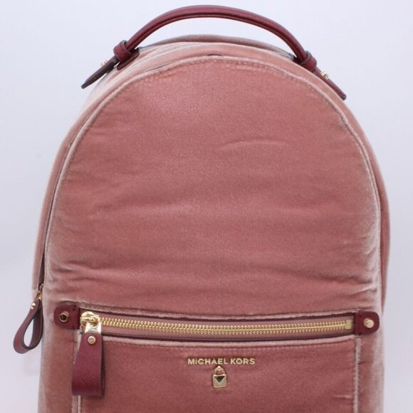 Michael Kors Shoulder Bag Purse Backpack Pink Velvet New Minor Defect main image 13